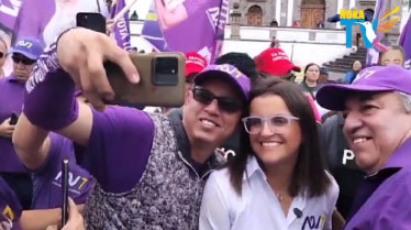 María José Pinto visita Rumiñahui