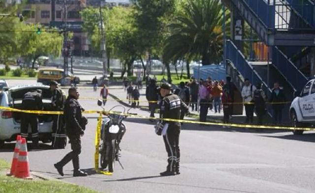 Un fallecido y un herido tras intento de asalto a un blindado en Quito este viernes 4 de abril
