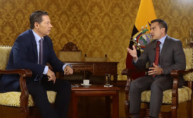 Presidente Daniel Noboa aborda prioridades nacionales e internacionales en su primera entrevista tras la victoria electoral