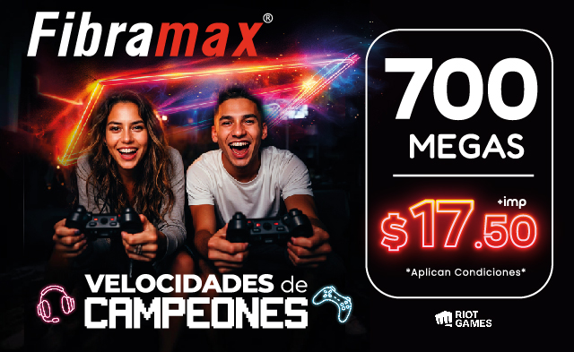 Fibramax: Conectados a lo increíble