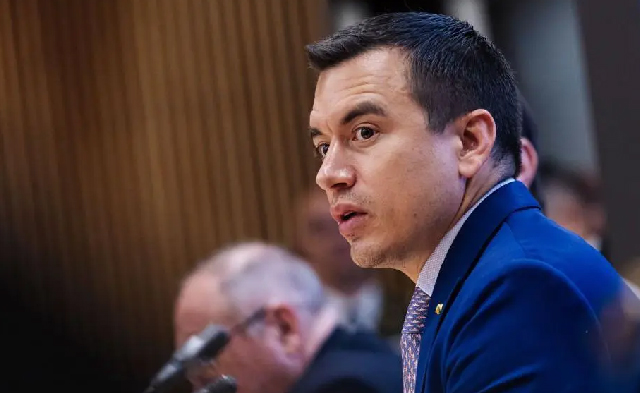 Daniel Noboa vuelve a encargar la Presidencia a Gellibert; ¿asistirá al debate?