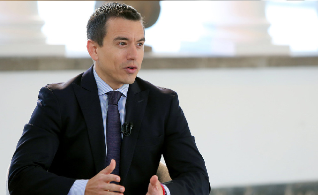 Presidente Daniel Noboa se refirio a los resultados electorales y los avances del gobierno en una entrevista radial