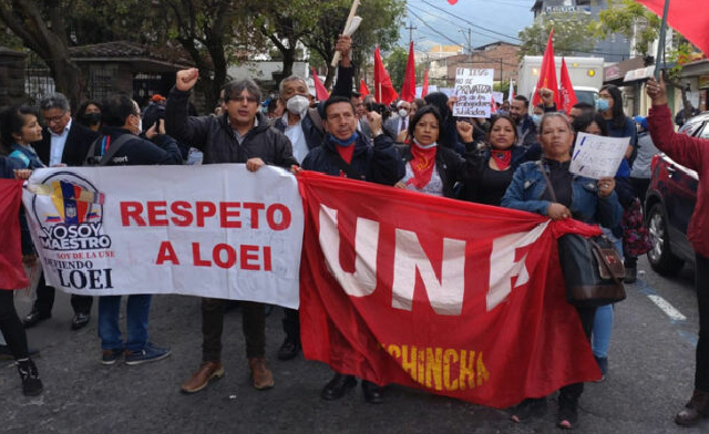 Frente Popular y UNE anuncian movilizaciones desde este miércoles 2 de julio