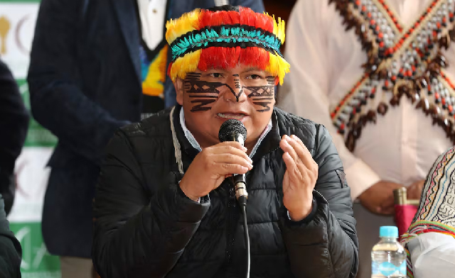 Marlon Vargas gana la presidencia de la Conaie tras imponerse a Leonidas Iza