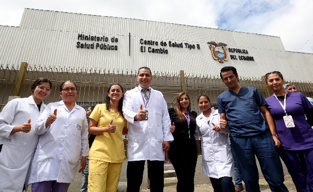 Más de 20.000 ciudadanos se beneficiarán del repotenciado centro de salud tipo b “el cambio” en Machala