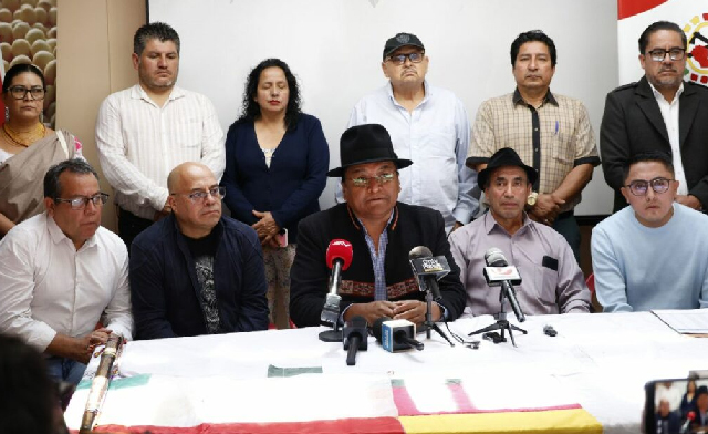Organizaciones sociales anuncian cuatro jornadas de movilización en Ecuador hasta diciembre