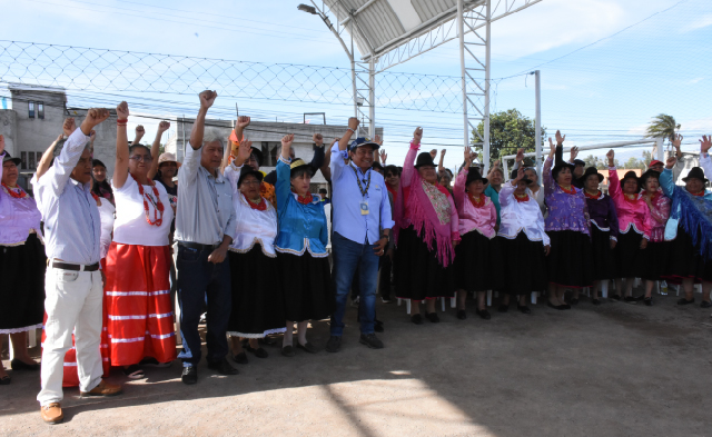 Terán Varea, barrio de Sangolquí recibió dos obras para la comunidad