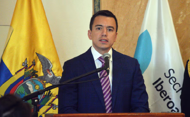 Noboa busca que el estado no financie campañas políticas
