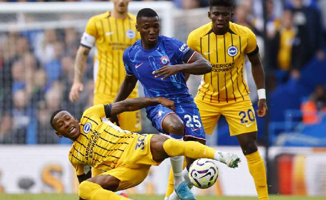 El Chelsea de Moisés Caicedo derrotó al Brighton de Pervis Estupiñán