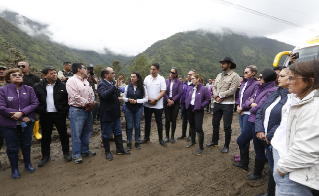El Gobierno Nacional prioriza la atención en salud, el restablecimiento de la conectividad vial y la reactivación turística y agrícola en Baños
