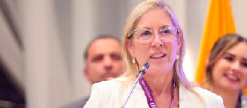 Annabella Azín presidirá la primera sesión de la Asamblea tras resultados electorales