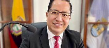 “No buscamos hacernos millonarios; buscamos servir al cantón”, expresó el empresario Santiago Morocho en Sangolquí 