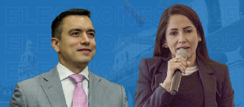 Elecciones Presidenciales 2025: Daniel Noboa y Luisa Gonzales volverán a enfrentarse en la cancha. 