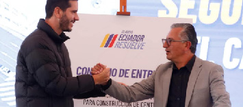 Gobierno Nacional ejecuta obras clave en el cantón Mejía para fortalecer la seguridad ciudadana y vial en uno de los principales corredores del país
