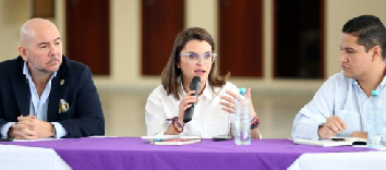 La vicepresidenta María José Pinto liderará acciones por crisis de agua en Quito