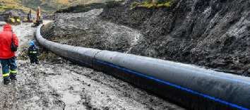 Retrasos en la reparación de la tubería afectan el suministro de agua en el sur de Quito