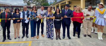 Rumiñahui Mejoran infraestructura de la Unidad Educativa Carlos Larco gracias a convenio entre Ministerio de Educación y Municipio