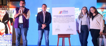 El Gobierno del Nuevo Ecuador transforma bienes incautados en obras que llevan esperanza a la ciudadanía