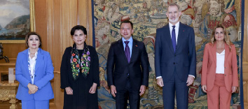 El presidente Noboa y el Rey Felipe dialogaron sobre las relaciones bilaterales entre Ecuador y España