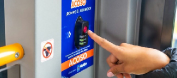 Botón de pánico para el ‘Cero acoso’ se implementa en nuevos troles eléctricos