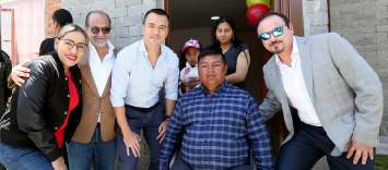 El presidente Daniel Noboa Entrega Viviendas 100% Subsidiadas En Chimborazo