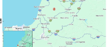 Sismo de magnitud 3,4 se registró cerca de Rocafuerte, en Manabí