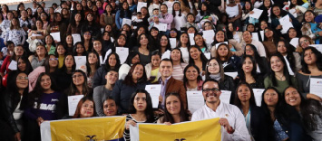 El presidente Noboa anuncia la entrega de 40.000 becas adicionales para mujeres en guayas con el programa ‘Futuro Femenino’